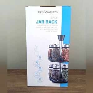 Belwares Spinning Spice Jar Rack